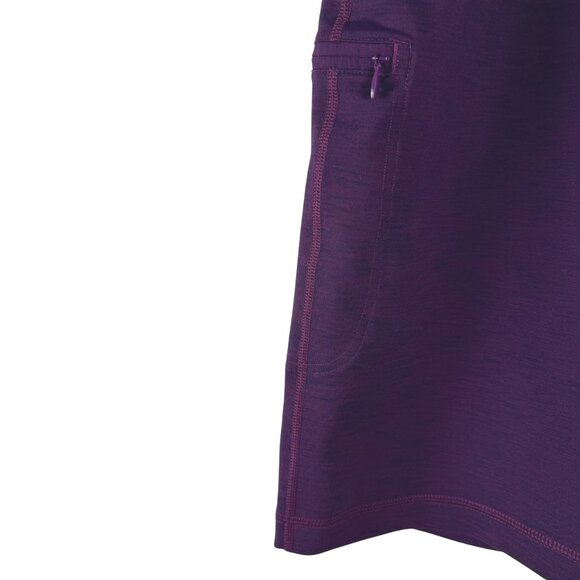 Duluth Noga Stretch Skort Skirt Large Purple Burgundy Outdoor NWT SS-2023 - Picture 4 of 9